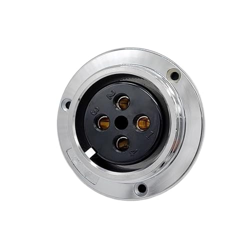 Conector NCS-444-PM de 4 pines y 30A para socket NCS-444-RF de aviación 2