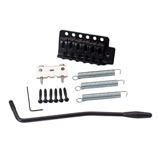 Guitar accessories--excellent value accessories,Single Tremolo Guitar Bridge Single tremolo guitar bridge--dear buyer, due to lighting effect, monitor's brightness, manual measurement, etc, there could be some slight differences in the color and size...