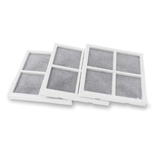 Filter Deity LT120F Air Filter, Compatible OEM Fridge Filters Replacement for ADQ73214402, ADQ73214404, LT120F, and Various Top Refrigerator Models and Units - Pack of 3