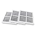 LG LT120F, ADQ73214402, ADQ73214404 - 3 x Replacement Refrigerator Air Filter - Triple pack