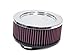 K&N Universal Clamp-On Air Filter: High Performance, Premium, Washable, Replacement Engine Filter: Flange Diameter: 3 In, Filter Height: 3 In, Flange Length: 0.625 In, Shape: Round, RA-098V