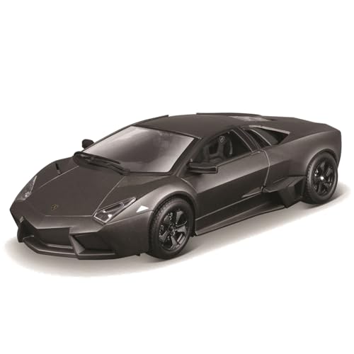 BBburago Tavitoys 1:24 Scale Lamborghini Reventón Diecast Model Car – Grey, Detailed Interior, Opening Doors, Collectible Display Toy