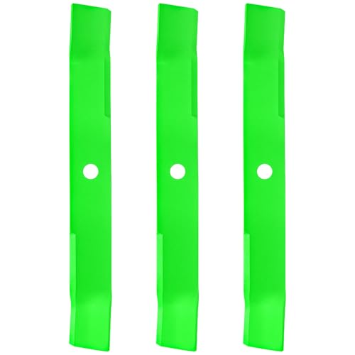 60 Inch Deck Mower Blades Fit for John Deere Ztrak 757 777 Z720A Z920M Z925M Z930M Z950M Z960M Z915E Z915B Z950A Z930R Z950R Z960R Z970R Z994R Z997R Lawn Mower Replaces OEM TCU18990 (Mulching) 3 Pack
