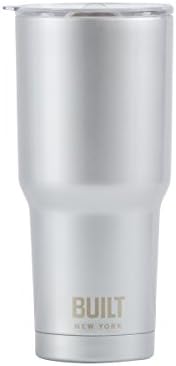 BUILT 30 Ounce Double Walled Stainless Steel Tumbler Silver 5193239
