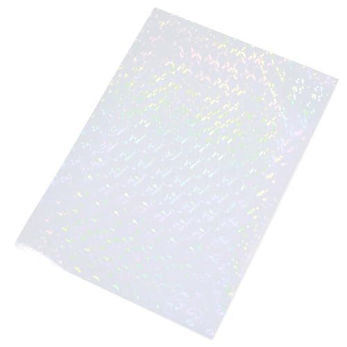 透明多角形柄 クリアホログラムシート 約A3サイズ 約30cm×約42cm カッティング用シート カッティングシール カッティングステッカー コンサート用うちわ デコレーションに ホログラムステッカー ホログラムシール ホログラムテープ