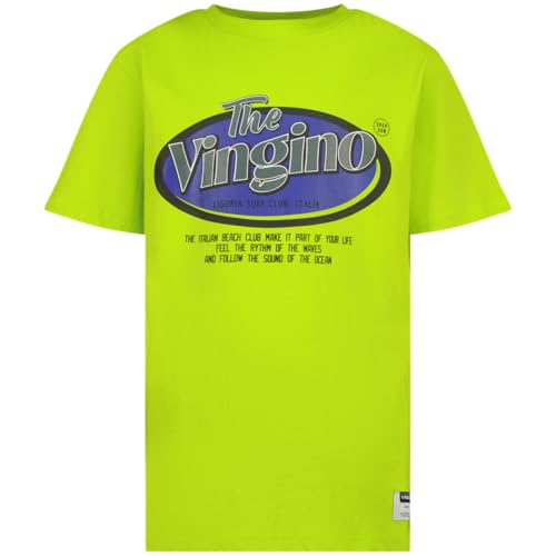 Vingino T-Shirt pour garçon Haer Taille 10 de la Collection SO25, Jaune, 10 Ans