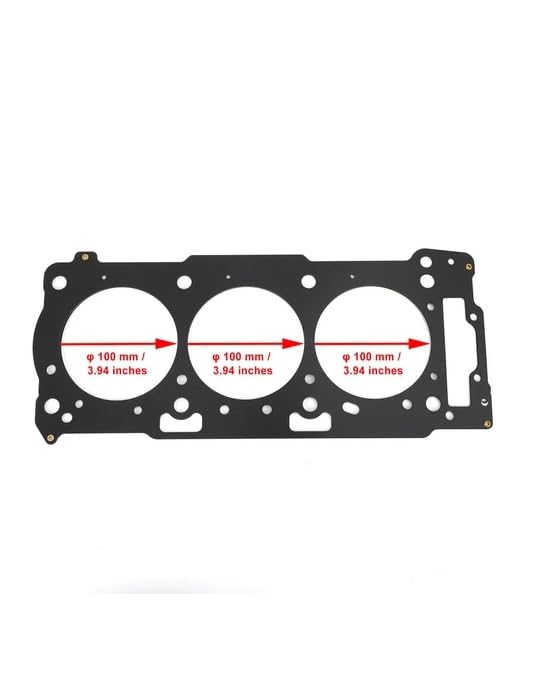 Head Gasket 420950770 420641110 420950770 Replacement for SeaDoo GTI GTR GTX RXP RXT 130 155 185 215 255 260 HP for 420950770 420641110 420950770