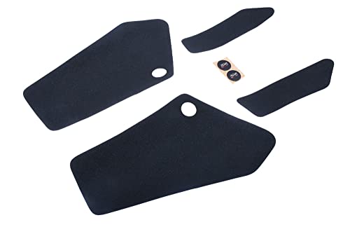 Grip de reservoir noir AVDB-moto anti-glisse compatible Daytona 650