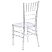 Flash Furniture 2 Pack Flash Elegance Crystal Ice Scratch and Water Resistant Stacking Chiavari Chairs