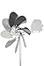 SKARAT A1005 - steel4you Windrad Windmühle Speedy28 Plus aus Edelstahl (28cm Rotor-Durchmesser), kugelgelagert, mit Windfahne (360° Grad drehbar) - Made in Germany