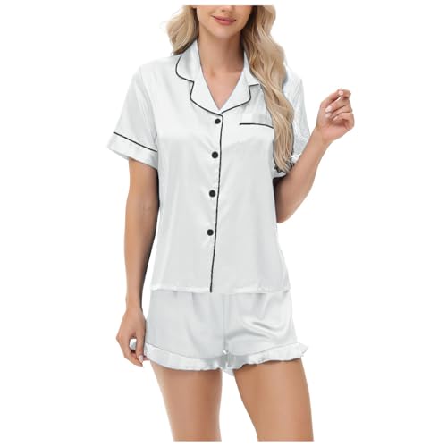 Pyjama d'été en satin pour vos soirées cocooning et matins en douceur