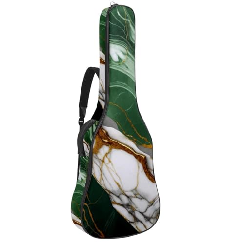 Sac pour guitare acoustique 41 pouces étui imperméable texture marbre