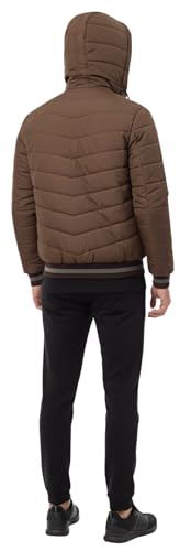 Image of Quark Export Quality Reversible Puffer Jacket in GLD Material best for Winterwear /Hiking /Biking /Camping /Mountaineering /Racing /Climbing /Tracking(Control Temperature up to 3 Degree Celsius.)(3C)