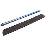 Cabilock Kurze Kompakte Angelrute 4,5m aus Kohlenstoff Leicht und Robust Rutschfester Griff Multifunktional für Fluss und Seefischen Zufällige Farbe Zufällige Farbe