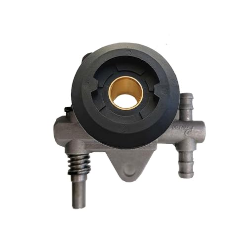 Pompa Olio + Vite Senza Fine In Ottone 2 Denti - Compatibile Per Motosega Zenoah G2500, G3300, Gz3500, G3800, Husqvarna, Alpina, Oleomac, Efco - Nuovo