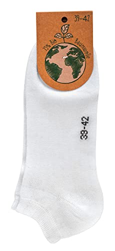 Leo Design 6 Pair Low-Cut Organic Cotton Trainer Socks Seamless Socks for Men & Women, Short Liners, Ankle, Sneaker.4