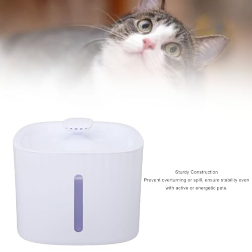 Fuente de agua automática para gatos y perros pequeños miniatura 5