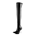 Tsrenlmln Women's Ankle Boots High HeelElastic boots for Women Stiletto Heel Boots Fashion Pointed Toe Ankle Booties for Women Womens Elastic Fabric 30in Heel Pull-On High Heel Booties Red Boots for Women 12 IN
