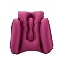 YUXINCAI Almohada Inflable para Acampar, Almohadilla Lumbar Inflable Portátil Que Se Infla/Desinfla Rápidamente a Través De La Válvula, Almohada De Viaje Ergonómica con Bolsa De Almacenamiento