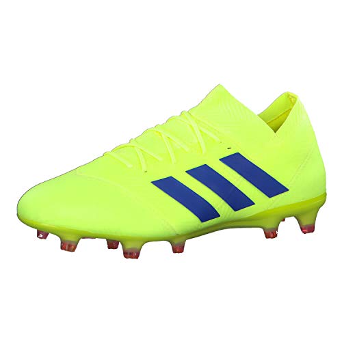 adidas Herren Nemeziz 18.1 Fg Fußballschuhe, Gelb (Solar Yellow/Football Blue/Active Red), 48 EU – Ansicht 1