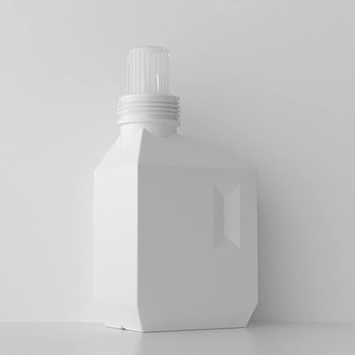 Miniatura 6 de Beavorty Botella de repuesto de gel de ducha, 2 piezas, botellas rellenables, dispensador de leche, dispensador de leche, dispensador de lavandería