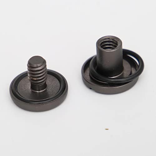 Scuba Diving Book Screw Backplate Screws Hardware Fasteners Kit Stainless Steel Flat Head M8x10mm Resistant Replacement Suitable for - 1