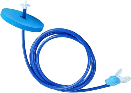 Respirador completo de snorkel seco para hombres y mujeres adultos – Equipo de buceo, natación y camping con tubo de respiración extendido y boya de seguridad – Diseño anti asfixia para buceo en corriente y exploración en aguas abiertas