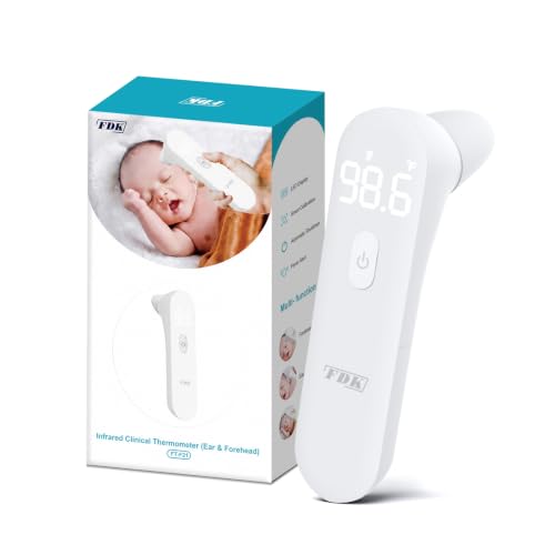 Image of FDK 2-in-1 Ear and Forehead Digital Thermometer for Adults, Kids & Baby