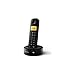 Philips Telephone Fixe sans Fil - D1651B/01 - Téléphone DECT - Noir