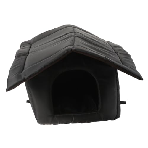 NUOBESTY Katzenhaus für Draußen Warmes Haustierhaus aus Robustem Material Wetterfestes Hunde und...