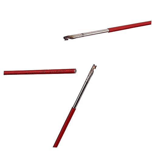 BESPORTBLE Saxophone Repair Tool Clarinet Reeds Basson Reed Needle Repair Reed Needle Spring Hook Flute Reed Needle Repair Clarinet Reed Needle Repair Saxophone Reed Needle Repair Red
