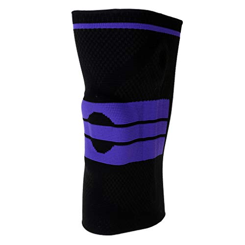 YIJU Joelheira Elástica para Treinamento Esportivo E Joelheira Protetores de Joelho - M