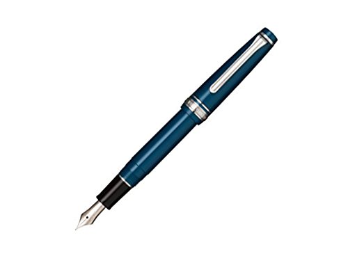 Sailor Professional Gear Metallic Blue - Pluma estilográfica FM