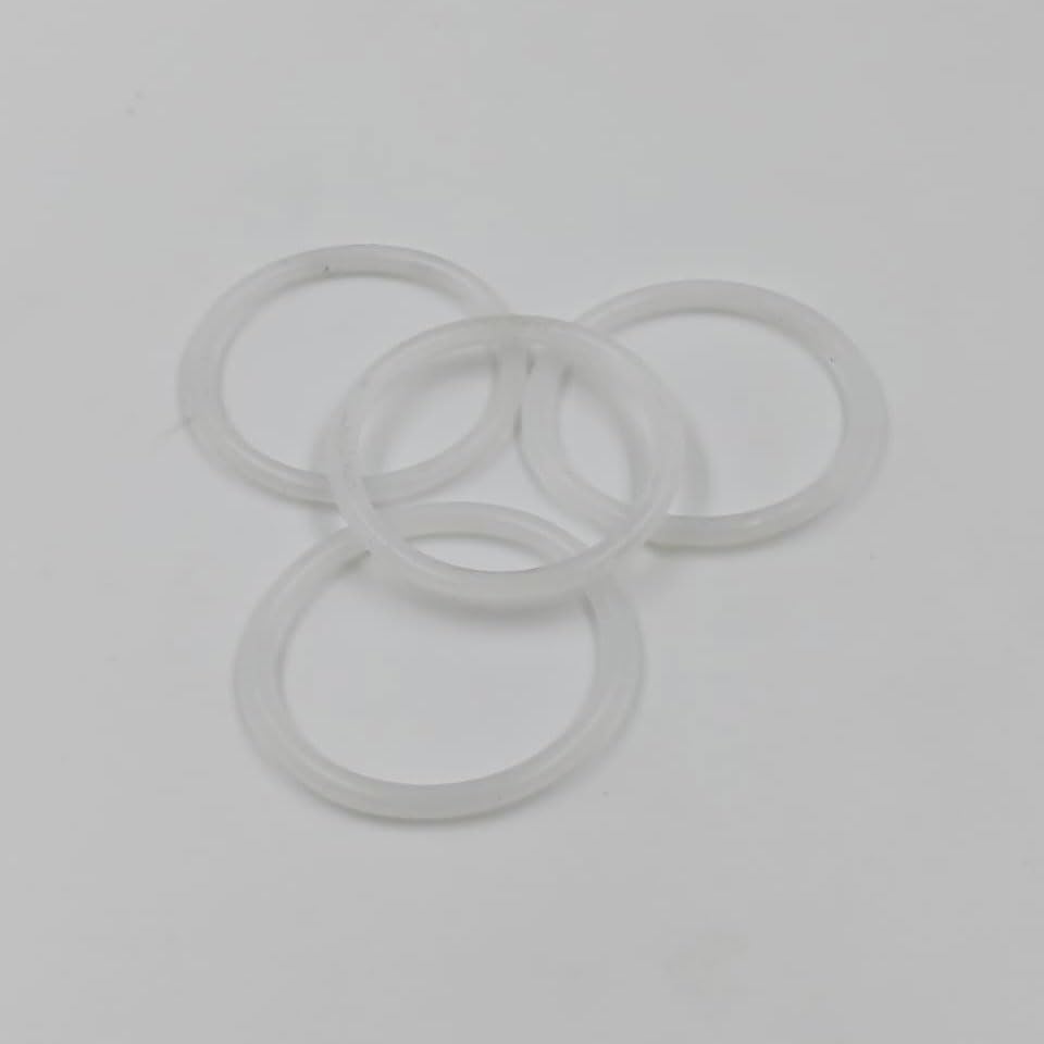 ANCIENTIMPEX Anello di tenuta in silicone per tappo di bottiglia in rame, set da 10, guarnizione di ricambio per rondella in silicone alimentare a prova di perdite, guarnizione durevole per coperchio
