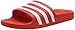 Price comparison product image adidas Unisex's Adilette Aqua Slide Sandal, Active Red/Footwear White/Active Red, 10