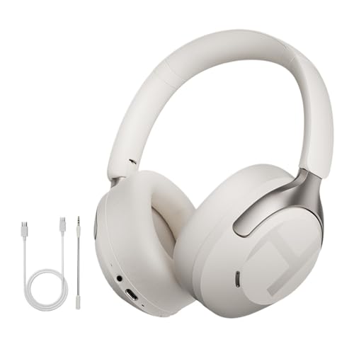 S40 ANC ���C�����X�w�b�h�t�H�� 50dB �m�C�Y�L�����Z�����O 3D ��ԃI�[�f�B�I�C���z�� LDAC 6.0 �I�[�o�[�C���[�w�b�h�Z�b�g�ƌ݊�������(S40 ANC-W)