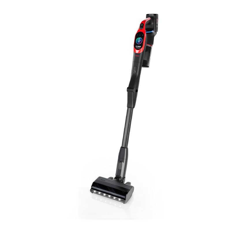 Bosch Unlimited 10 ProAnimal Aspirateur manuel BCS1041PET, rouge