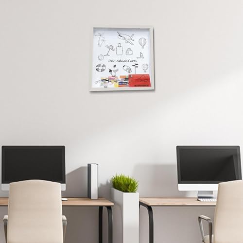 Boîte à souvenirs de voyage déco pour ranger vos billets de concert sur table ou mur - 3