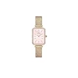 【公式ショップ/2年保証】ダニエルウェリントン Daniel Wellington DW レディース 腕時計 Quadro Lumine Bezel 20X26 RG Mesh Pink MOP 20*26mm ブラック ホワイト ピンク マザーオブパールウォッチ クリスタル 高級時計 ブランド時計 エレガント シャイン 人気 プレゼント