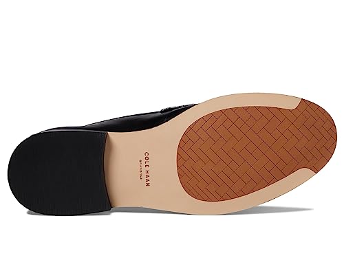 Cole Haan Cole Haan Womens Lux Pinch Penny Loafer, Black Leather, 5-B US