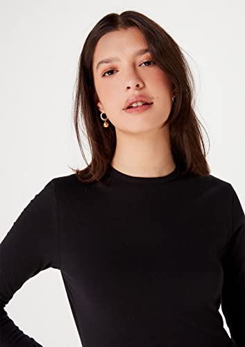 Hering Blusa Básica Feminina Manga Longa Com Elastano