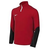 Nike, Big Kids' Soccer Drill Top (Stock), Camisa Termal De Calcio, Universidad Rojo/Negro/Antracita/Blanco, M, Niño Unisex