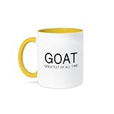 3dRose mug_235549_8 Goat Greatest Of All Time Mug, 11 oz