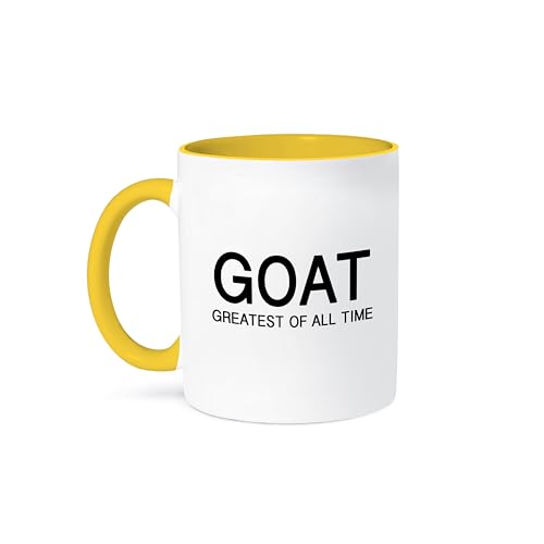 3dRose mug_235549_8 Goat Greatest Of All Time Mug, 11 oz