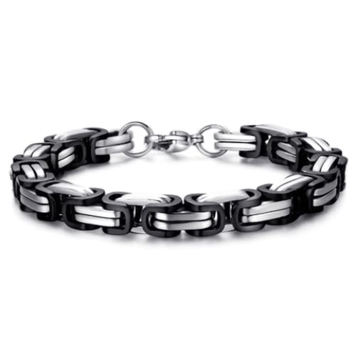 PINK TOWN �X�e�����X�X�`�[�� �����`�D�����N�`�F�[���u���X���b�g �j�����p ��8mm �L���[�o�����N �t�B�K���`�F�[���u���X���b�g �`�����L�[�X�e�����X�X�`�[�������N�`�F�[���u���X���b�g�W���G���[, 2XL, �X�e�����X�|, ��΂Ȃ�