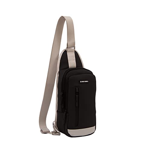 Preisvergleich Produktbild New Rebels Julan - Fargo Crossbody Tasche Schwarz