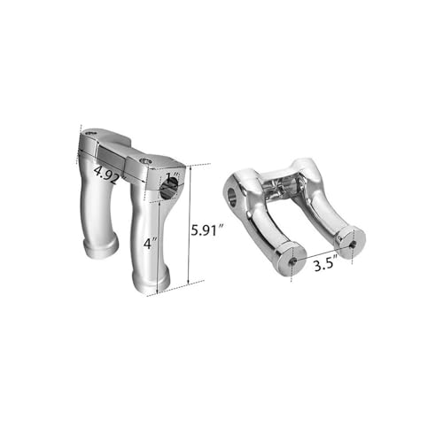 Elevador de manillar para Street Bob Dyna Softail y Springer 5