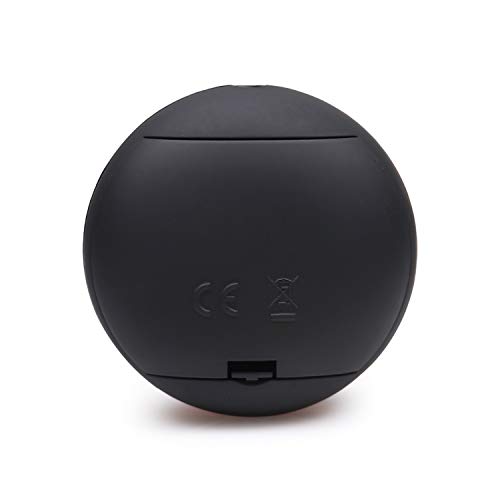 Gaogoo Tadpole em forma de USB carregador sem fio controle remoto Fun Teasing Touch Fishtail preto