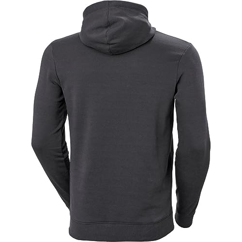 Sweat à capuche Helly Hansen Classic Hoodie gris foncé en taille L pour homme