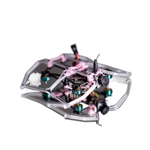 Razor75 75mm PC/カーボンファイバー FPV Tinywhoop フレームキット(Mobula7 から移植、1S フリースタイルドローン用)(PC Black-SET1)